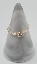 Cargar imagen en el visor de la galería, Blue Evil Eye Ring
