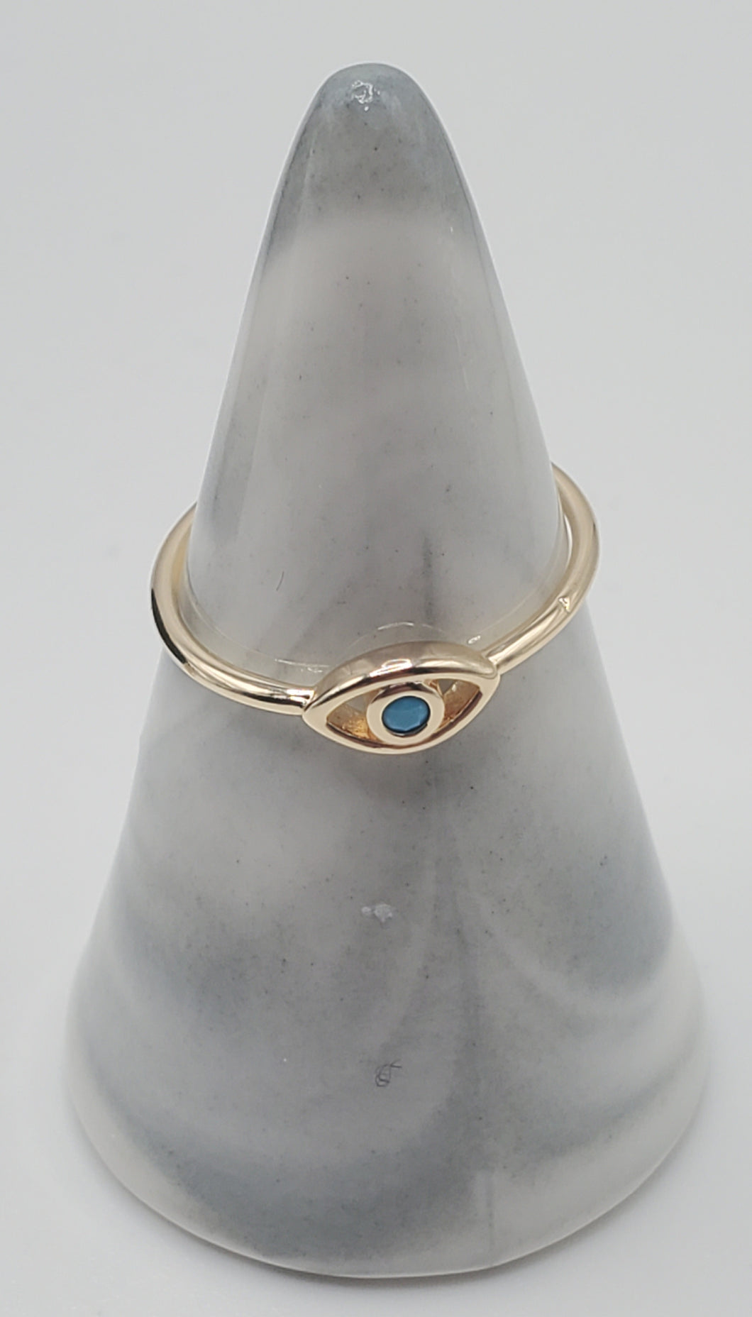 Blue Evil Eye Ring