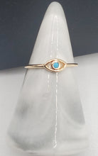 Cargar imagen en el visor de la galería, Blue Evil Eye Ring
